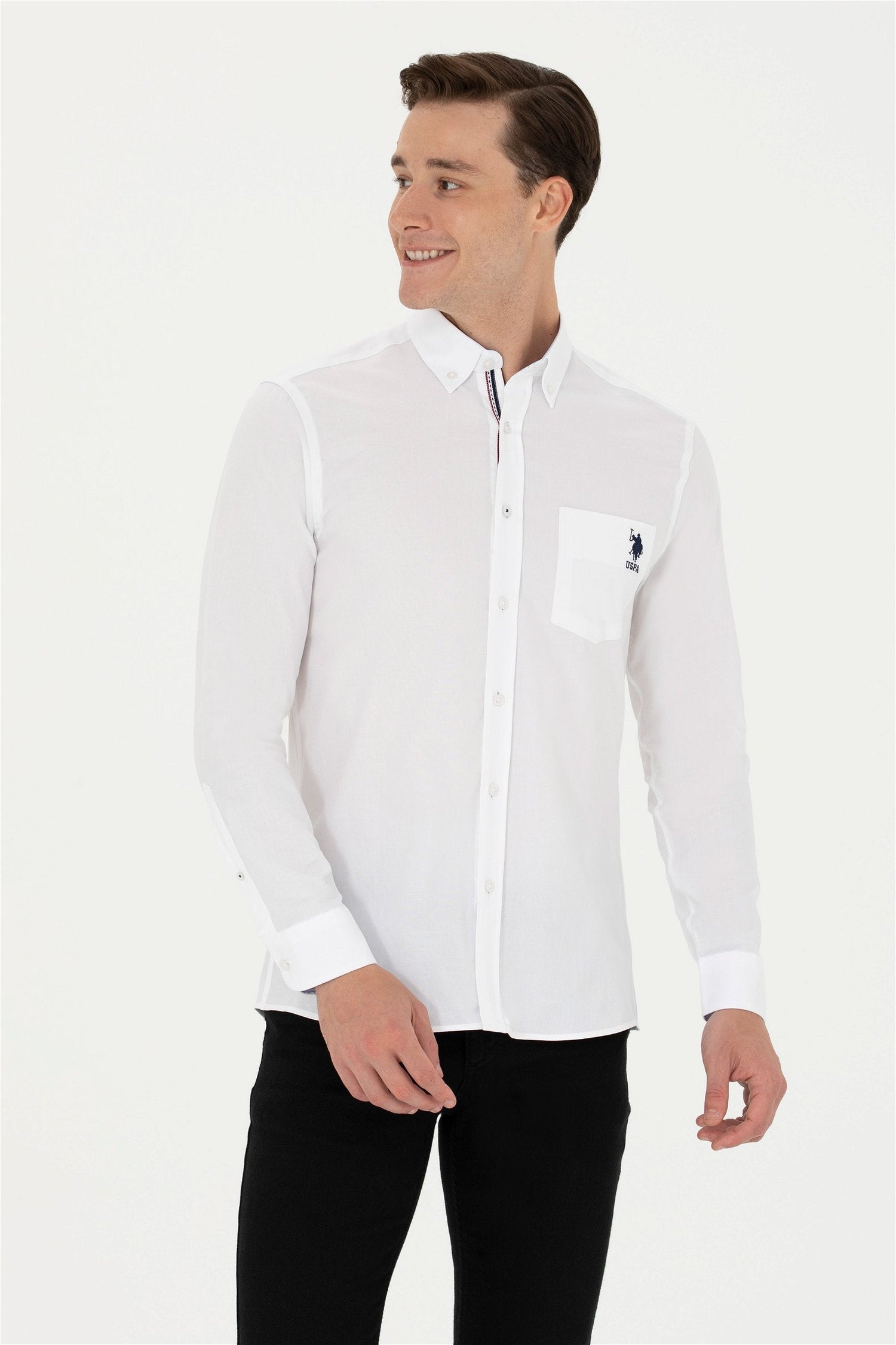 White Shirt Long Sleeve_G081SZ0040 1688055_VR013_01