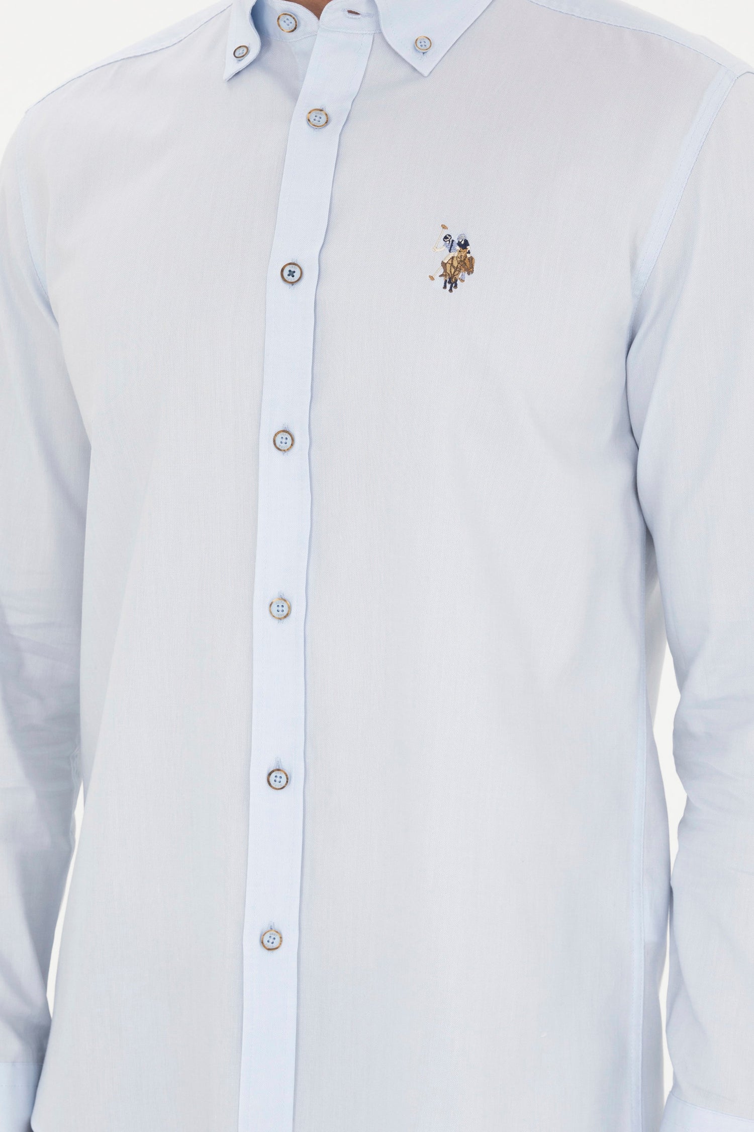 Button Down Shirt With Logo_G081SZ0040 1829891_VR003_06