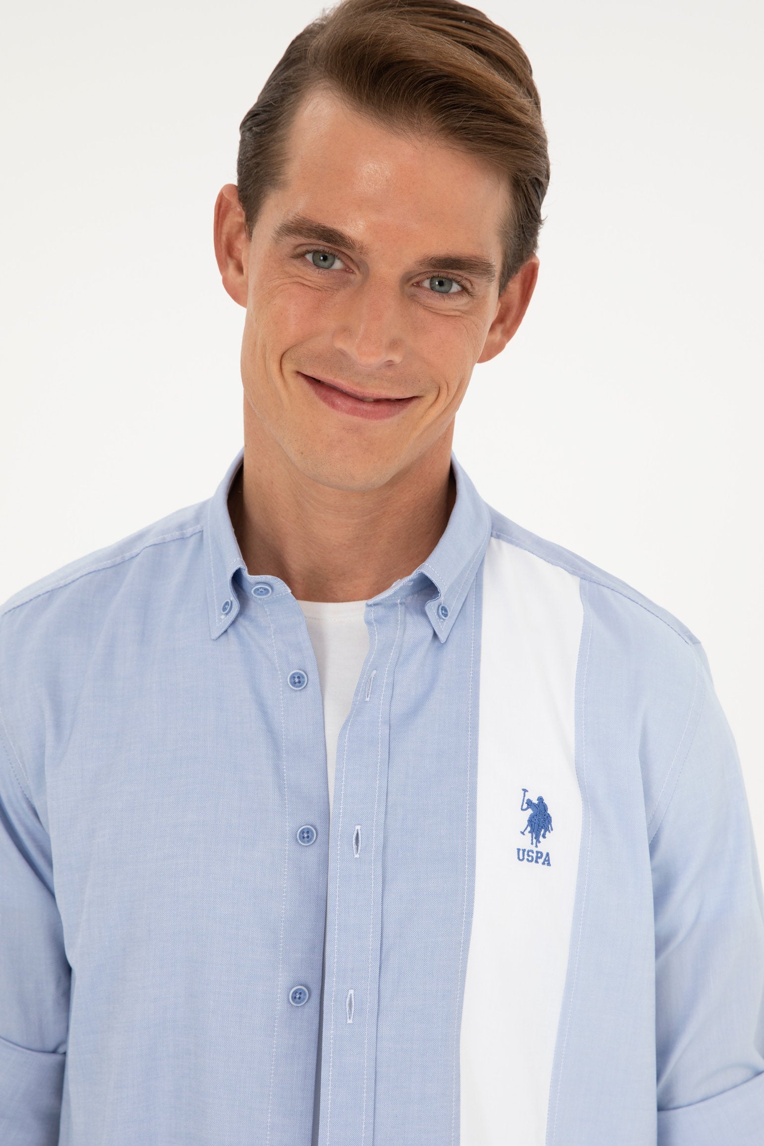 Multi-Color Button Down Shirt_G081SZ0040 1835771_VR032_02
