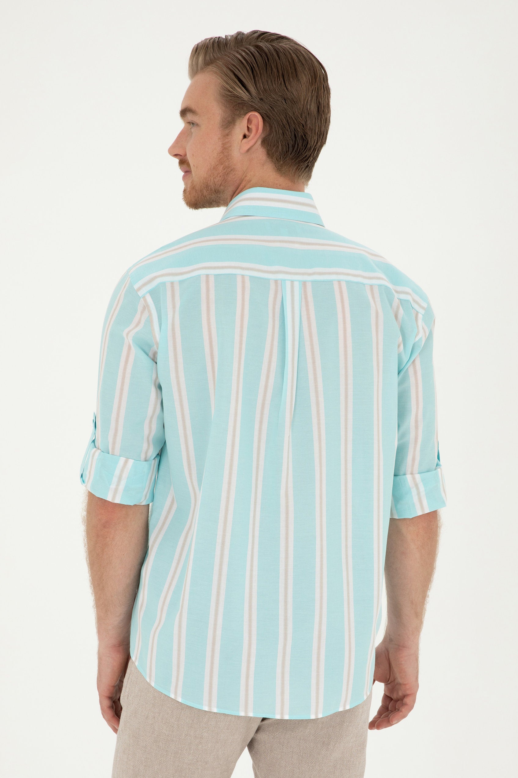 Multi-Color Button Down Shirt_G081SZ0040 1838356_VR090_05
