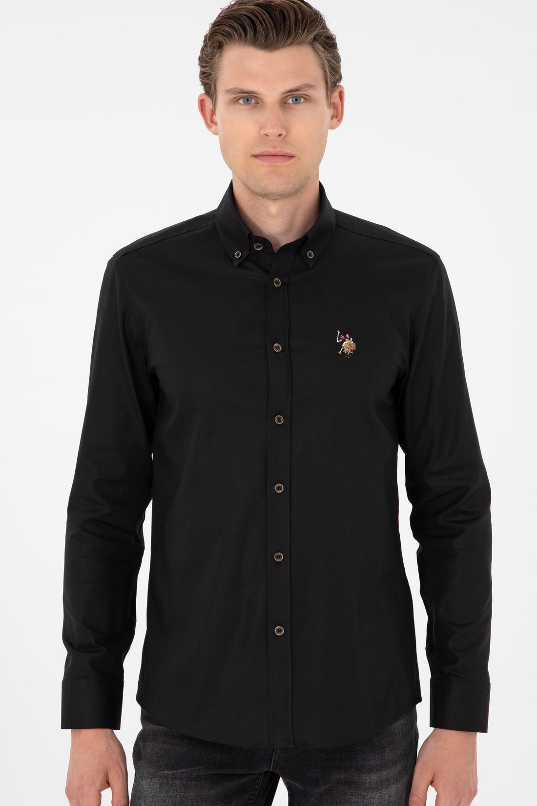 Black Shirt Long Sleeve_G081SZ0040 1962092_VR046_03