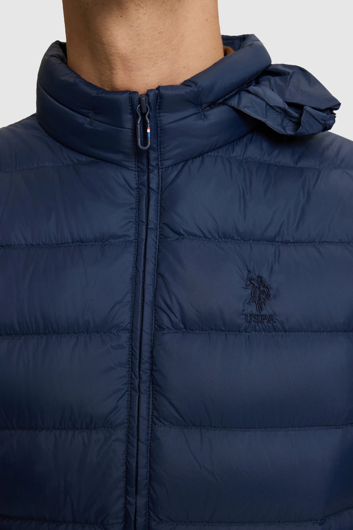 U.S. Polo Assn. Navy Men Navy Lightweight Padded Vest Jacket SKU: G081SZ0100 PU-13219_VR033 Image 06