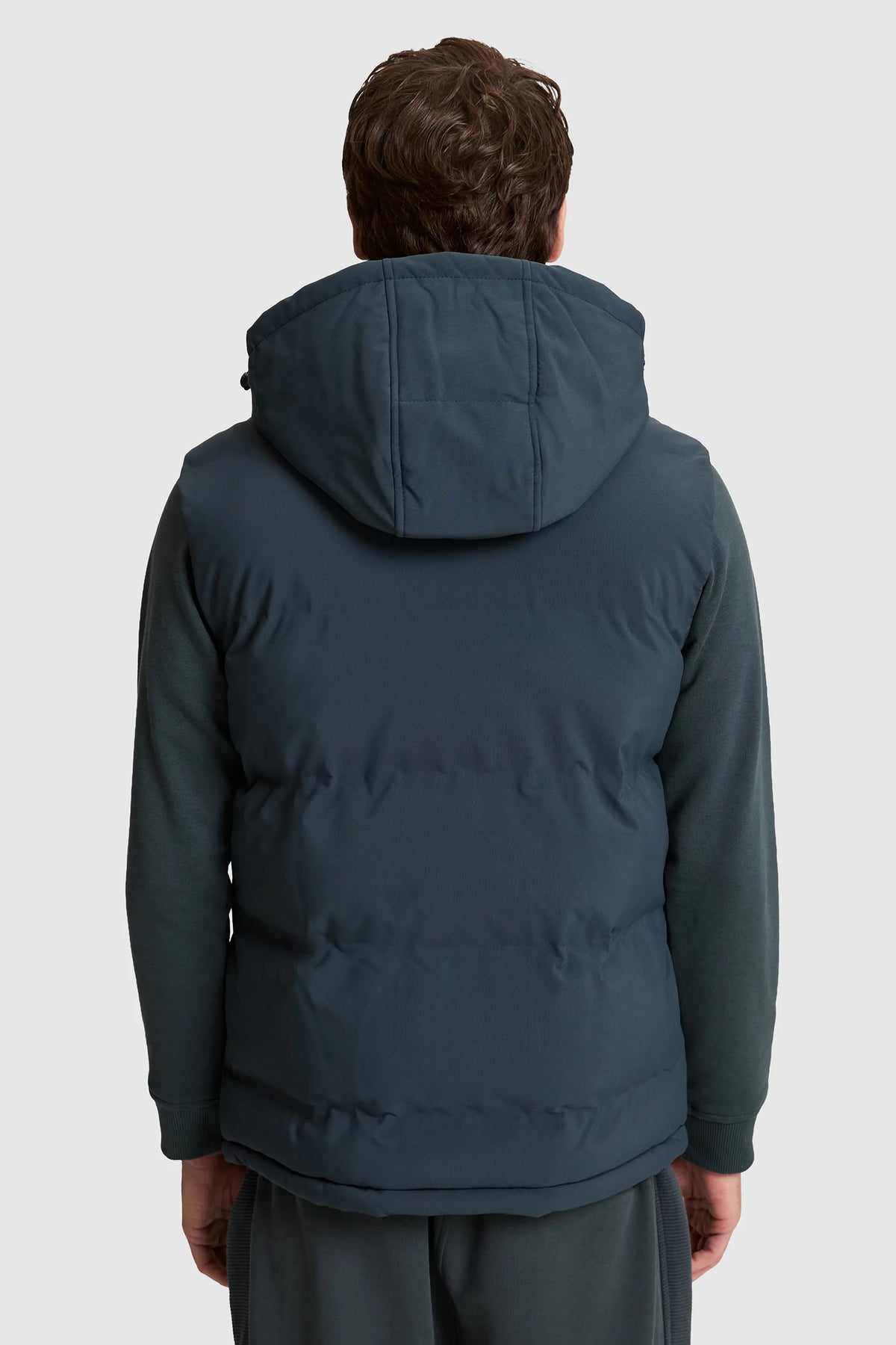 U.S. Polo Assn. Fog Men Fog Hooded Softshell Vest Jacket SKU: G081SZ0100 PU-14699_VR076 Image 05