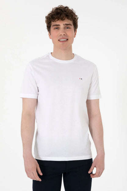 U.S. Polo Assn. White Men White T-Shirt SKU: G081SZ0110 2083928_VR013 Image 01