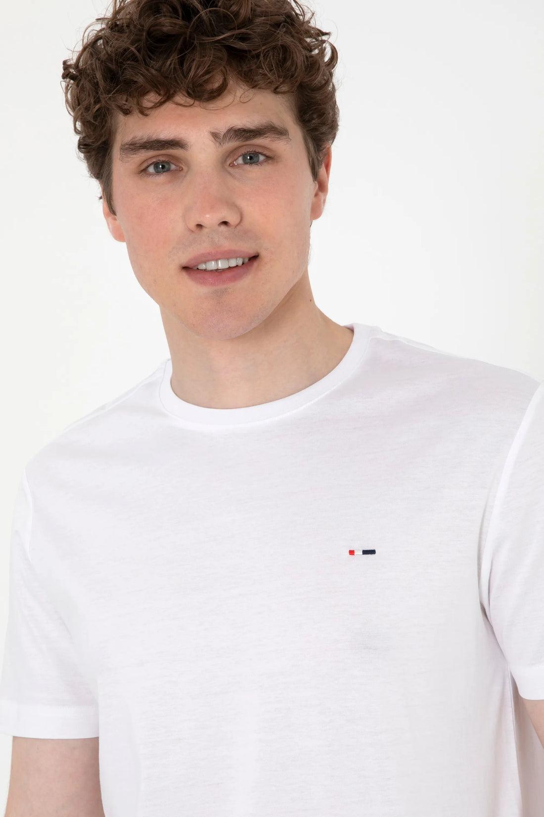 U.S. Polo Assn. White Men White T-Shirt SKU: G081SZ0110 2083928_VR013 Image 02