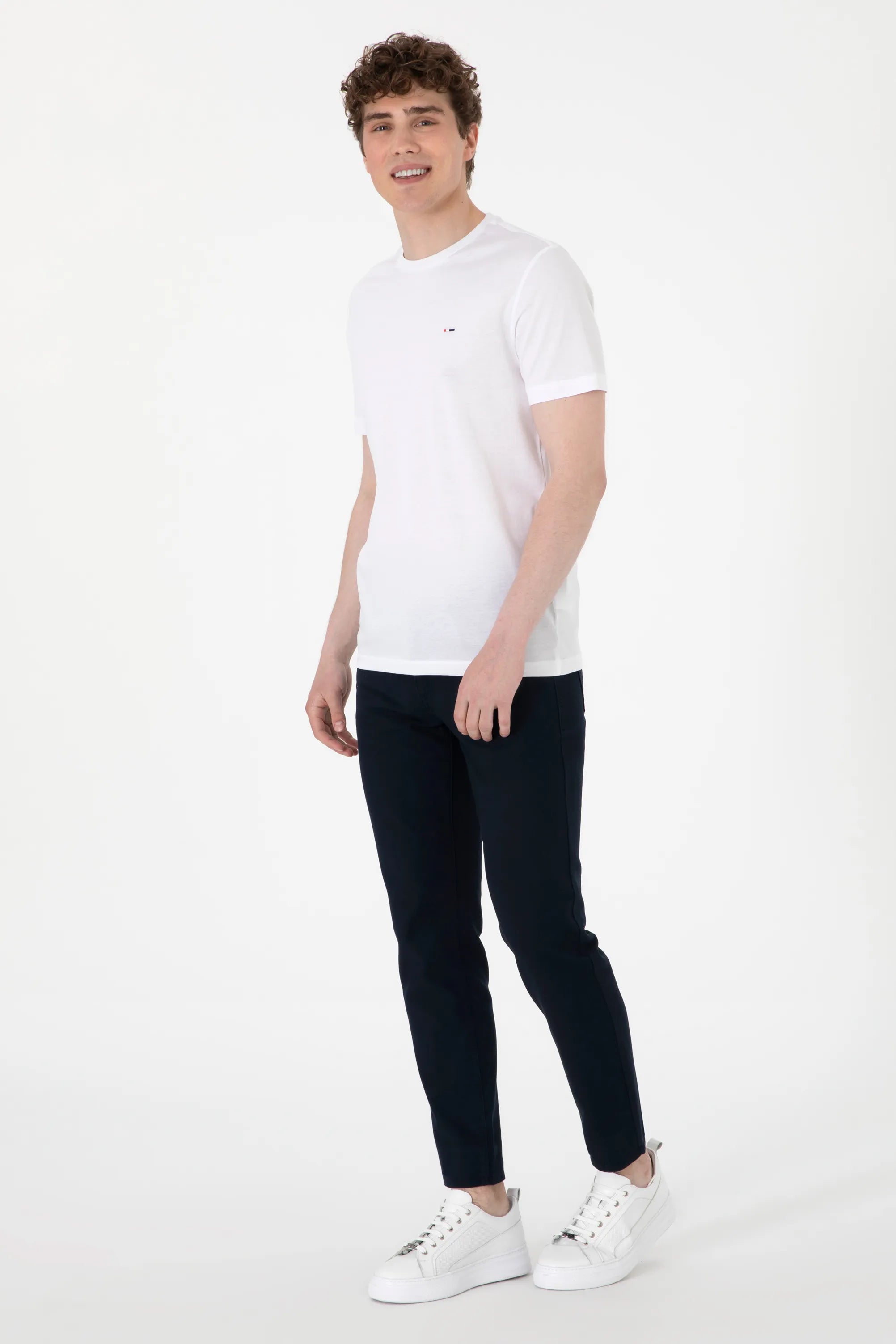 U.S. Polo Assn. White Men White T-Shirt SKU: G081SZ0110 2083928_VR013 Image 04