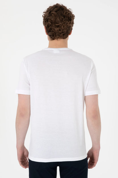 U.S. Polo Assn. White Men White T-Shirt SKU: G081SZ0110 2083928_VR013 Image 05