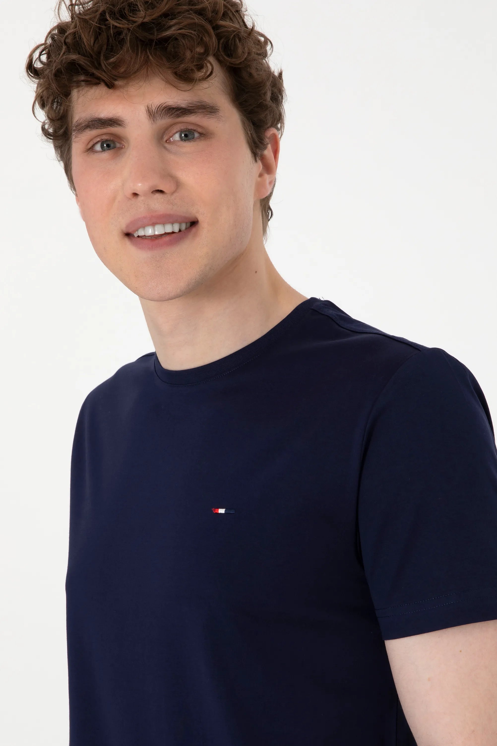 U.S. Polo Assn. Navy Blue Men Navy Blue T-Shirt SKU: G081SZ0110 2083928_VR033 Image 02