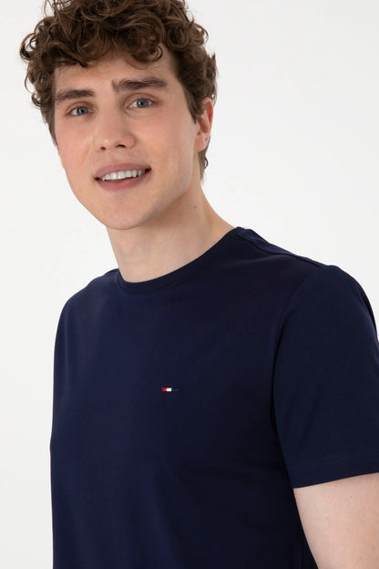 U.S. Polo Assn. Navy Blue Men Navy Blue T-Shirt SKU: G081SZ0110 2083928_VR033 Image 02