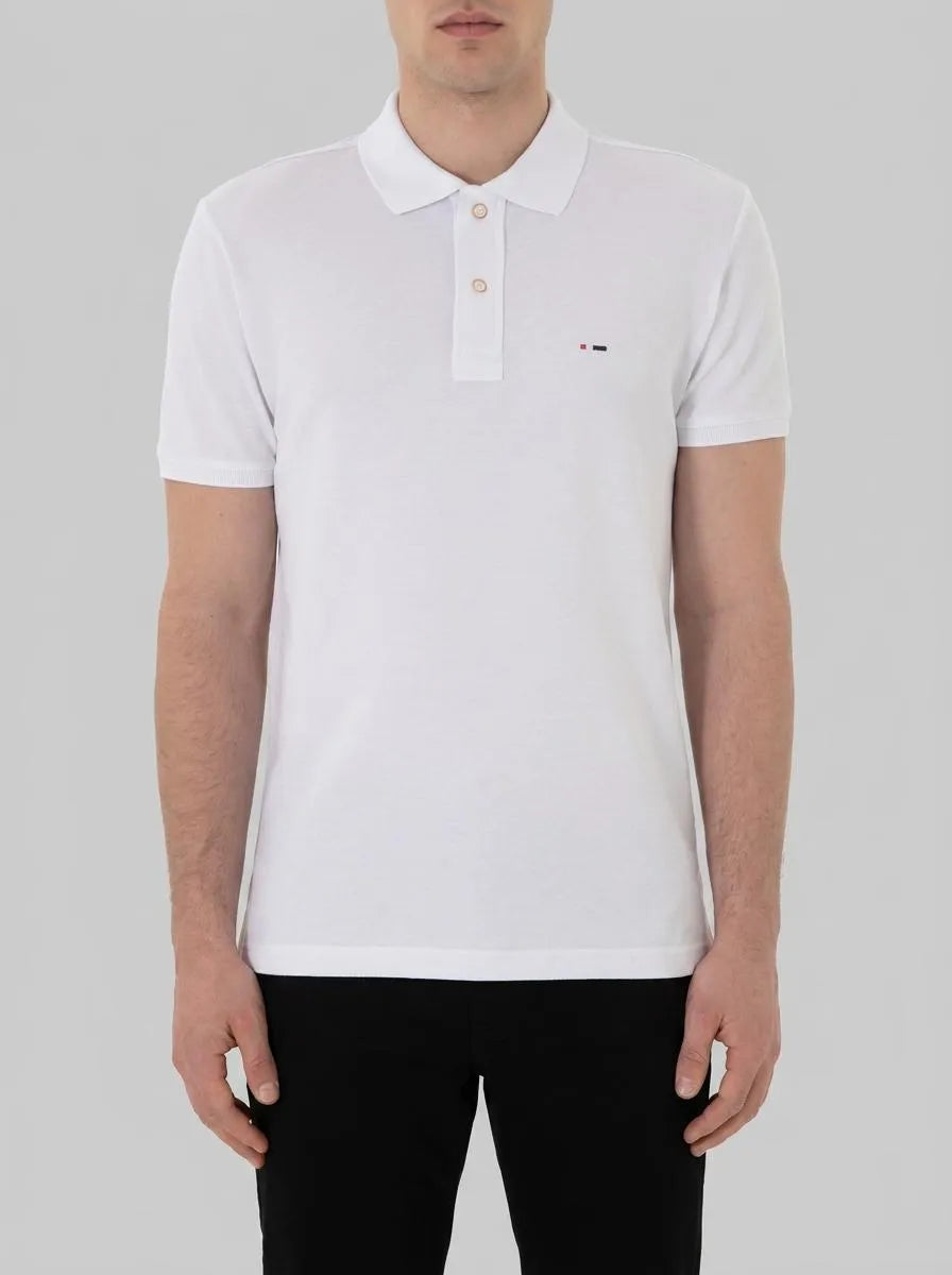 U.S. Polo Assn. White Men White Polo Shirt SKU: G081SZ0110 2083944_VR013 Image 00