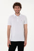 U.S. Polo Assn. White Men White Polo Shirt SKU: G081SZ0110 2083944_VR013 Image 01