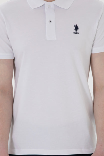 U.S. Polo Assn. White Men White Polo Shirt SKU: G081SZ0110 2084040_VR013 Image 06