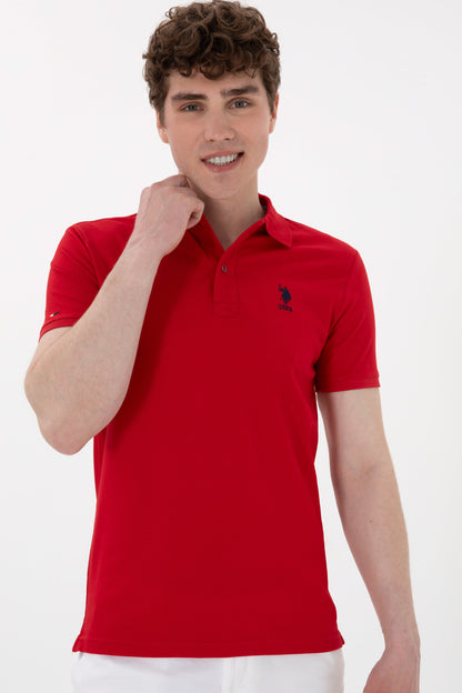 U.S. Polo Assn._Red Polo Shirt_G081SZ0110 2084040_VR030_03