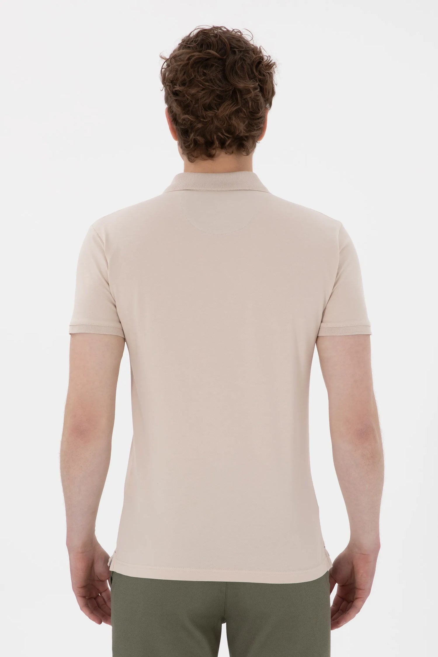 U.S. Polo Assn. Stone Men Stone Polo Shirt SKU: G081SZ0110 2084040_VR049 Image 05