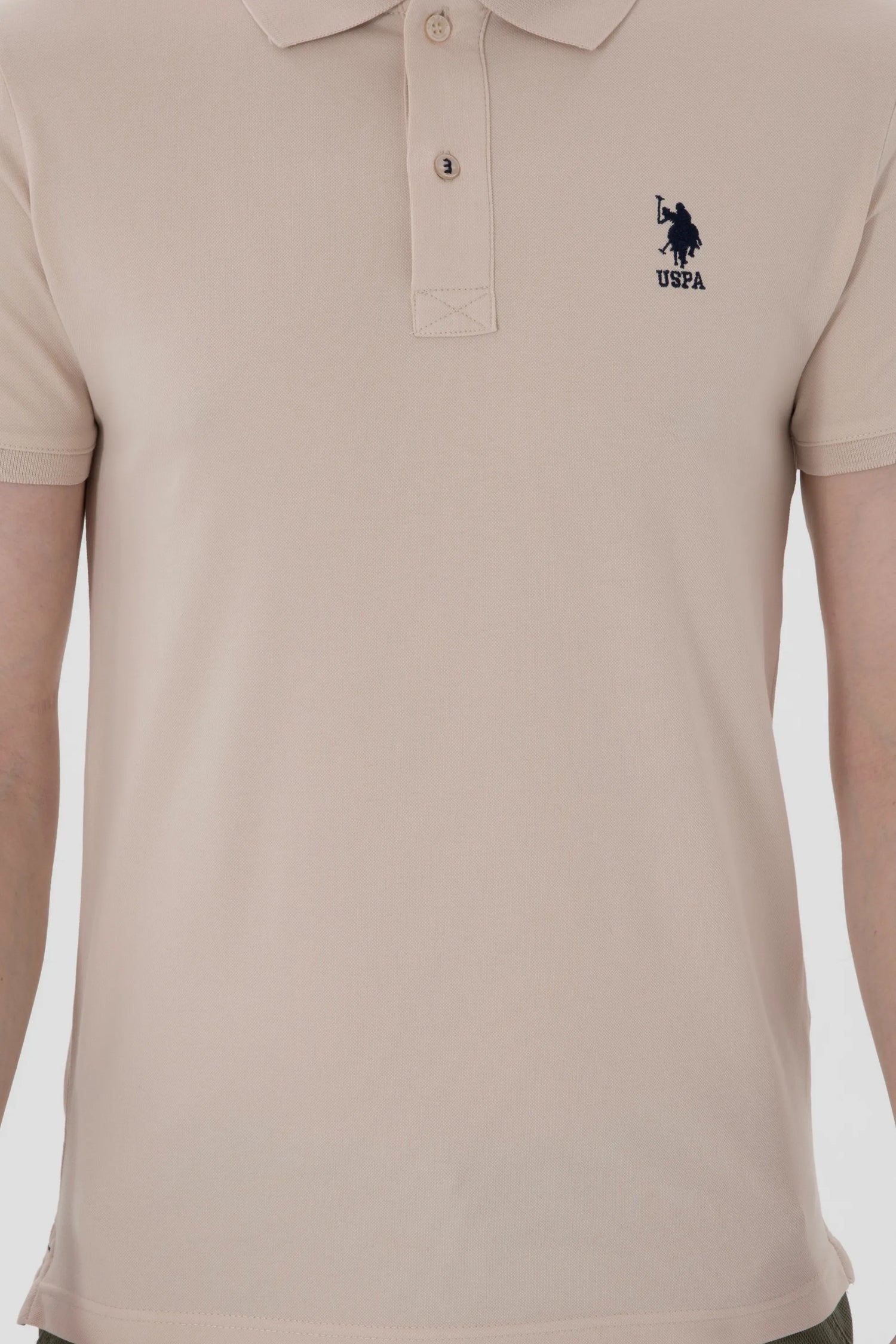 U.S. Polo Assn. Stone Men Stone Polo Shirt SKU: G081SZ0110 2084040_VR049 Image 06
