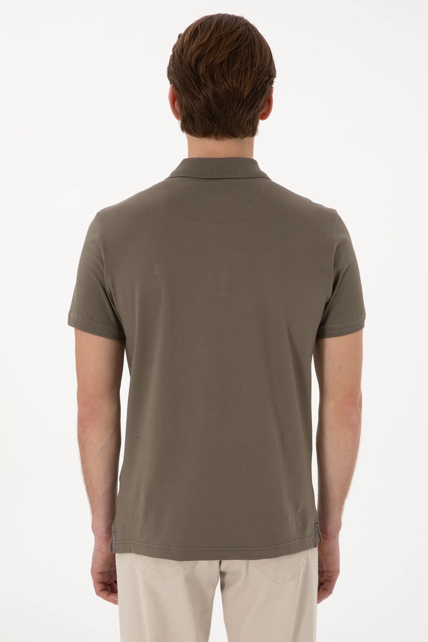 U.S. Polo Assn. Mink Men Mink Polo Shirt SKU: G081SZ0110 2084040_VR052 Image 05