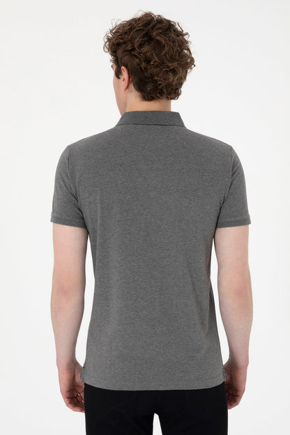 U.S. Polo Assn._Anthracite Mela Polo Shirt_G081SZ0110 2084040_VR081_05