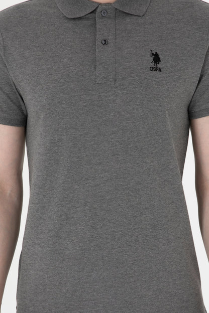 U.S. Polo Assn._Anthracite Mela Polo Shirt_G081SZ0110 2084040_VR081_06