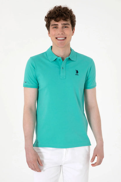 U.S. Polo Assn. Mint Men Mint Polo Shirt SKU: G081SZ0110 2084040_VR090 Image 01