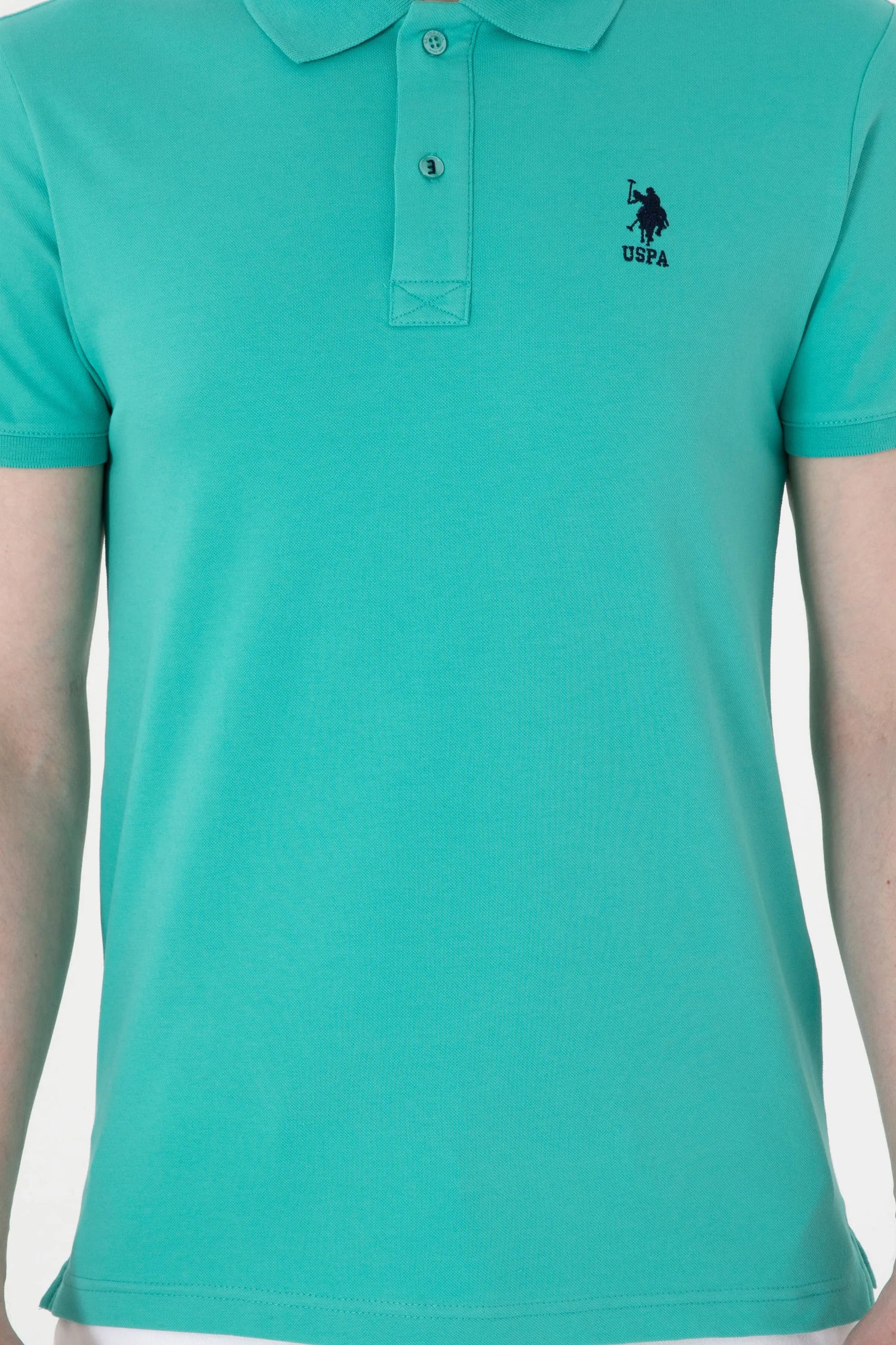 U.S. Polo Assn. Mint Men Mint Polo Shirt SKU: G081SZ0110 2084040_VR090 Image 06