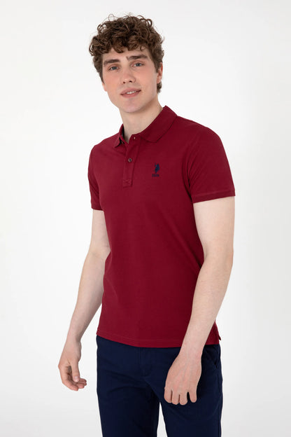 U.S. Polo Assn. New Plum Men New Plum Polo Shirt SKU: G081SZ0110 2084040_VR177 Image 03