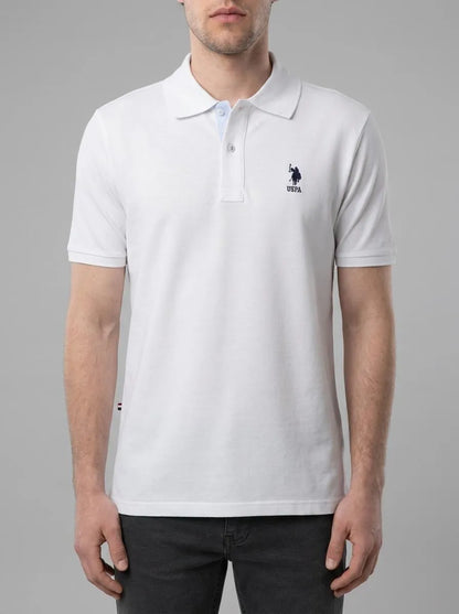 U.S. Polo Assn. White Men White Polo Shirt SKU: G081SZ0110 2084243_VR013 Image 00