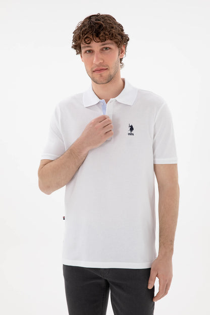 U.S. Polo Assn. White Men White Polo Shirt SKU: G081SZ0110 2084243_VR013 Image 03