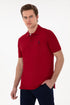 U.S. Polo Assn. Bordeaux Men Bordeaux Polo Shirt SKU: G081SZ0110 2084243_VR014 Image 01