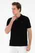 U.S. Polo Assn. Black Men Black Polo Shirt SKU: G081SZ0110 2084243_VR046 Image 01