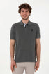 U.S. Polo Assn. Anthracite Mela Men Anthracite Mela Polo Shirt SKU: G081SZ0110 2084243_VR081 Image 01