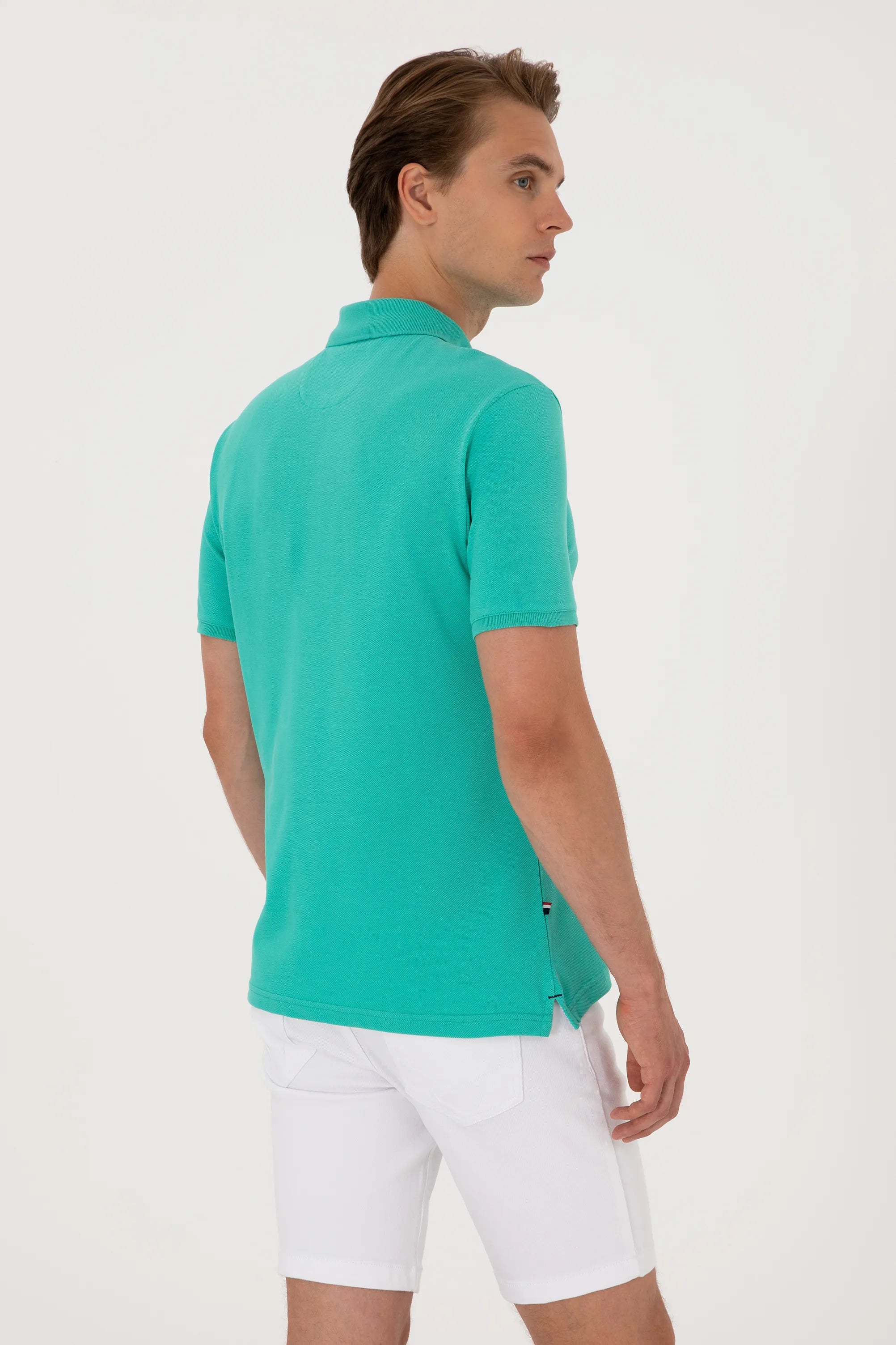 U.S. Polo Assn. Green Men Mint Regular Fit Polo Shirt SKU: G081SZ0110 2084243_VR090 Image 05