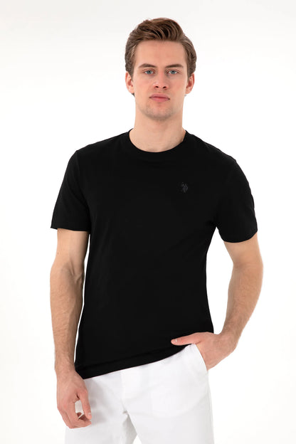 U.S. Polo Assn. Black Men Black T-Shirt SKU: G081SZ0110 2084276_VR046 Image 03