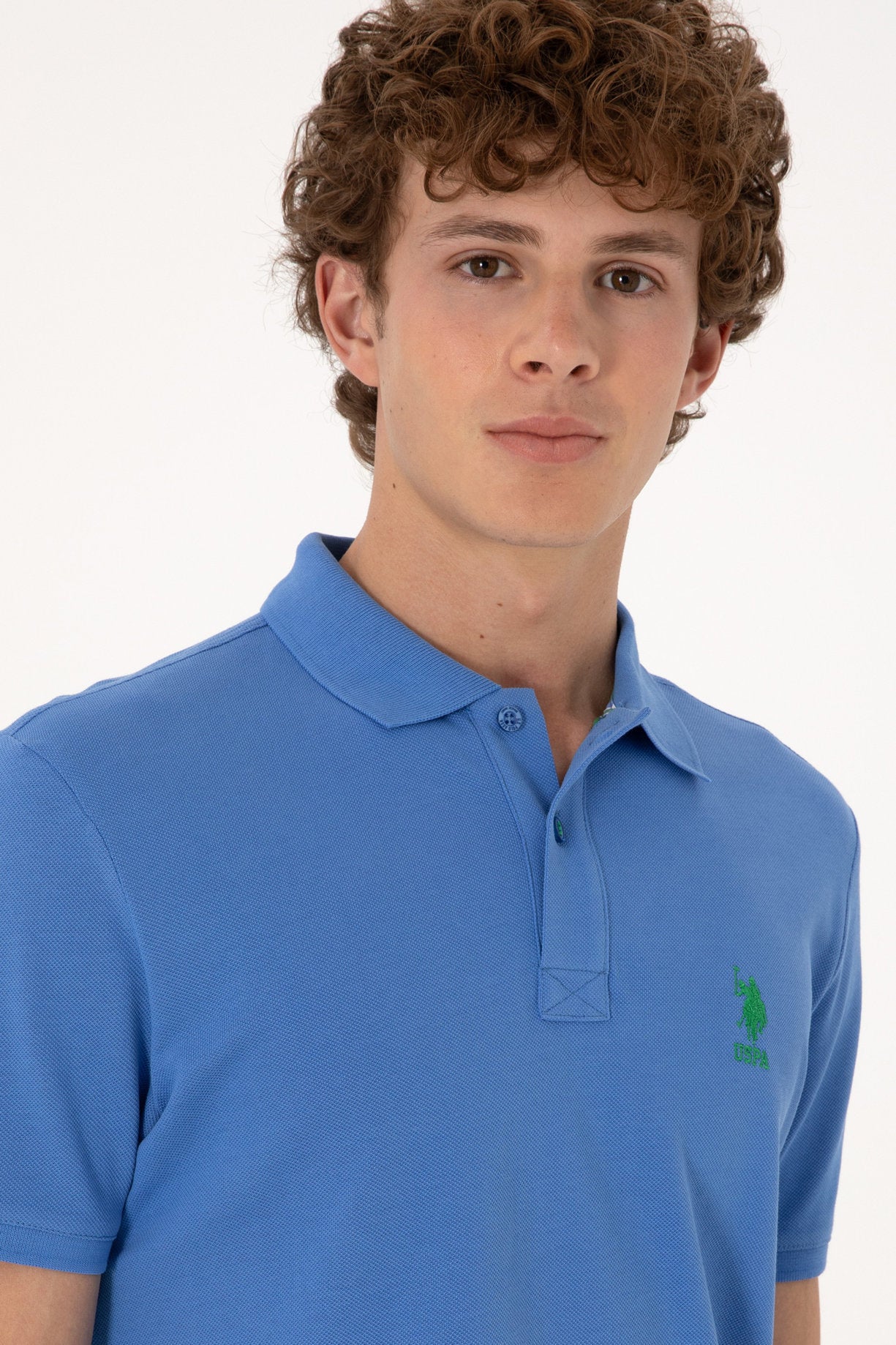 U.S. Polo Assn._Indigo Polo Shirt_G081SZ0110 2084410_VR028_02
