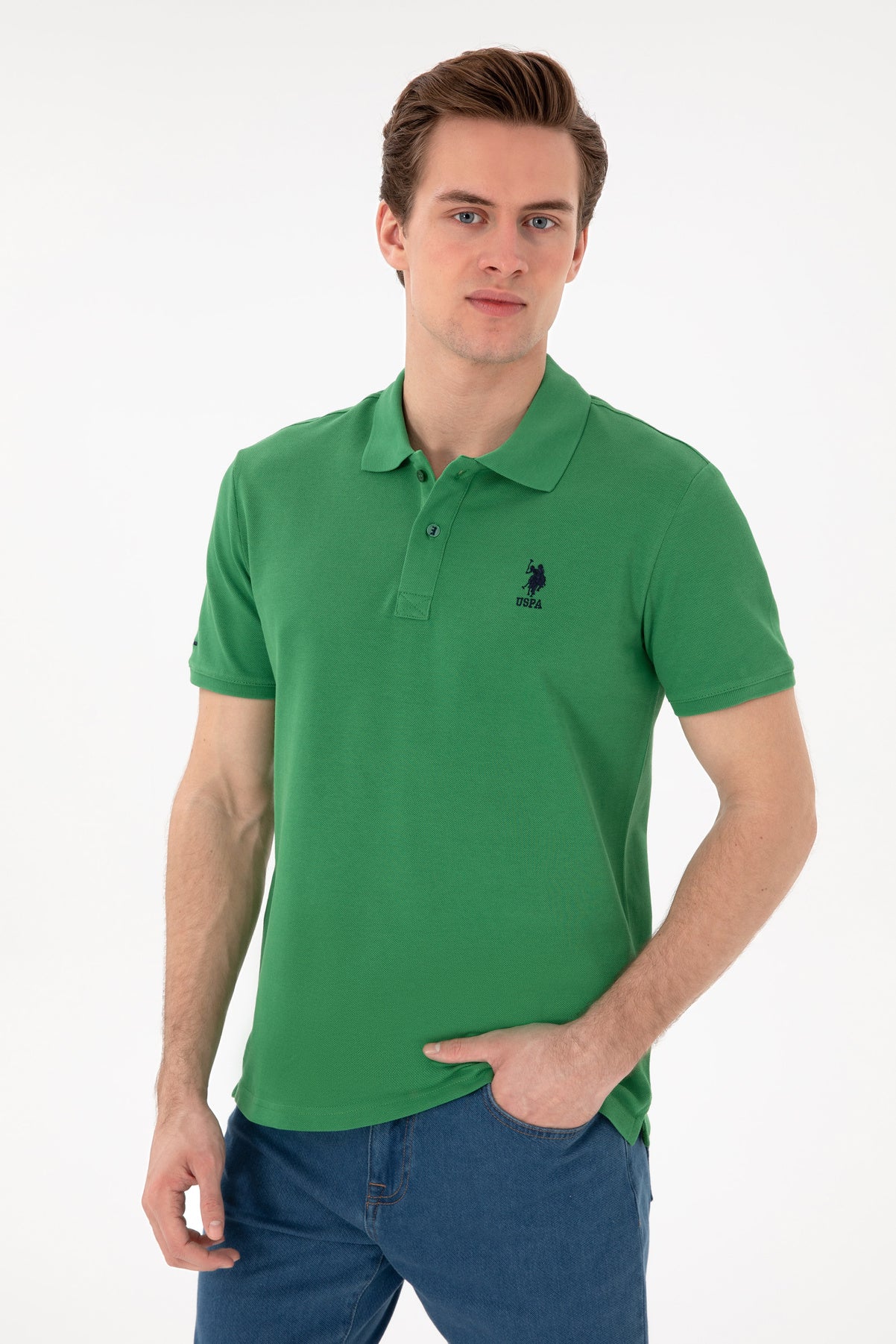 U.S. Polo Assn._Green_T-Shirt_G081SZ0110 2084410_VR054_03