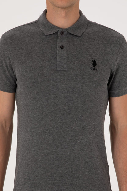 U.S. Polo Assn._Anthracite Mela_T-Shirt_G081SZ0110 2084410_VR081_06