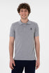 U.S. Polo Assn._Grey Melange Polo Shirt_G081SZ0110 2084410_VR086_01