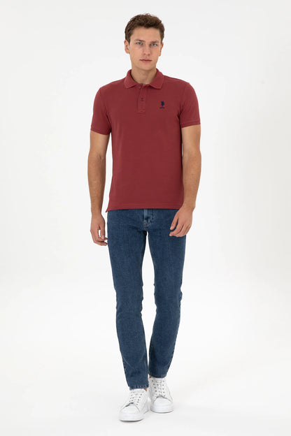 U.S. Polo Assn._Red_Red T-Shirt_G081SZ0110 2084410_VR223_04