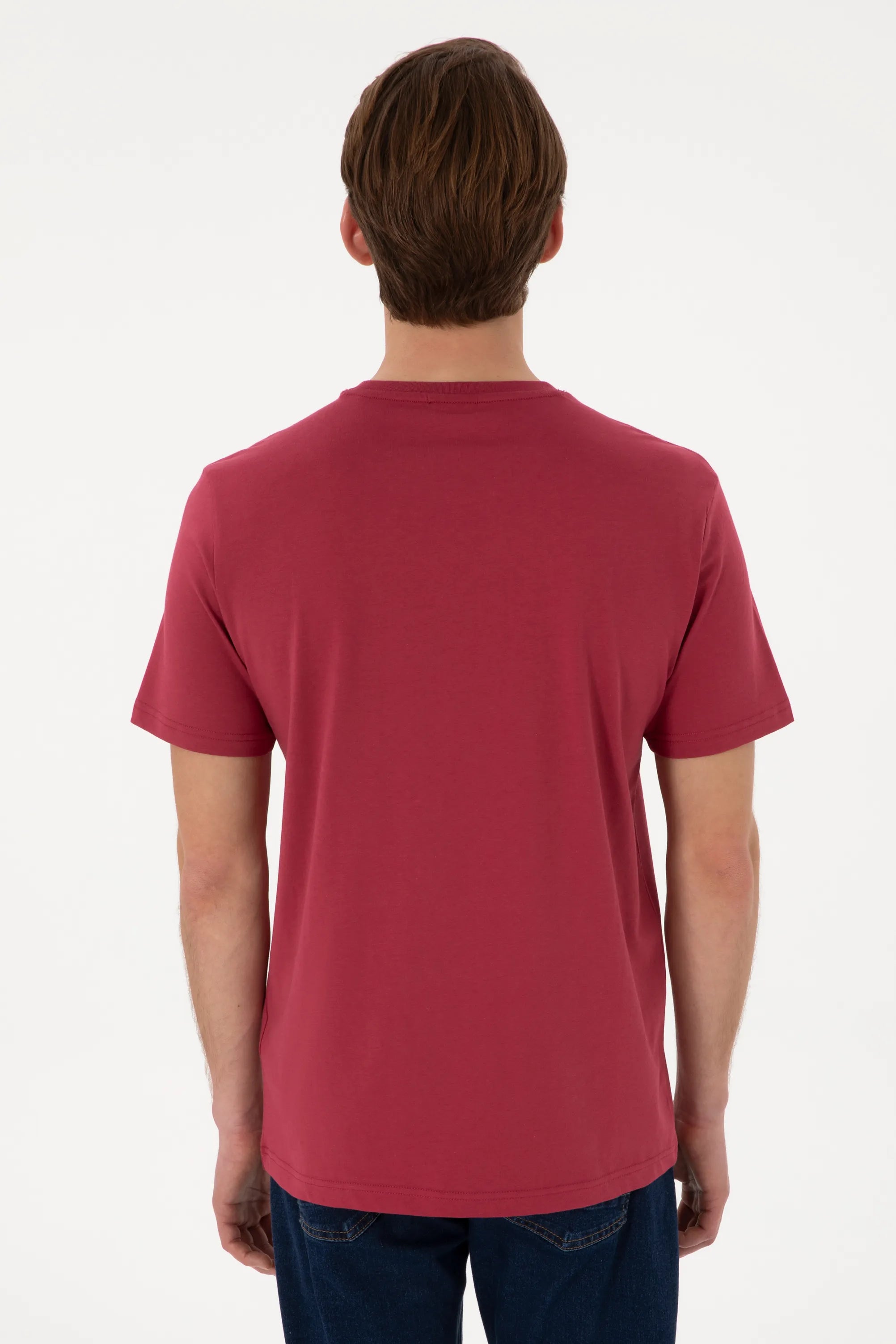 U.S. Polo Assn. Cherry Men Cherry T-Shirt SKU: G081SZ0110 2084588_VR223 Image 05