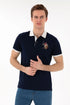 U.S. Polo Assn. Navy Blue Men Navy Blue Slim Fit Polo Shirt SKU: G081SZ0110 2084815_VR033 Image 01