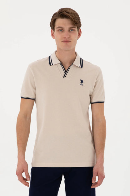 U.S. Polo Assn. Stone Men Stone Polo Shirt SKU: G081SZ0110 2085130_VR049 Image 01