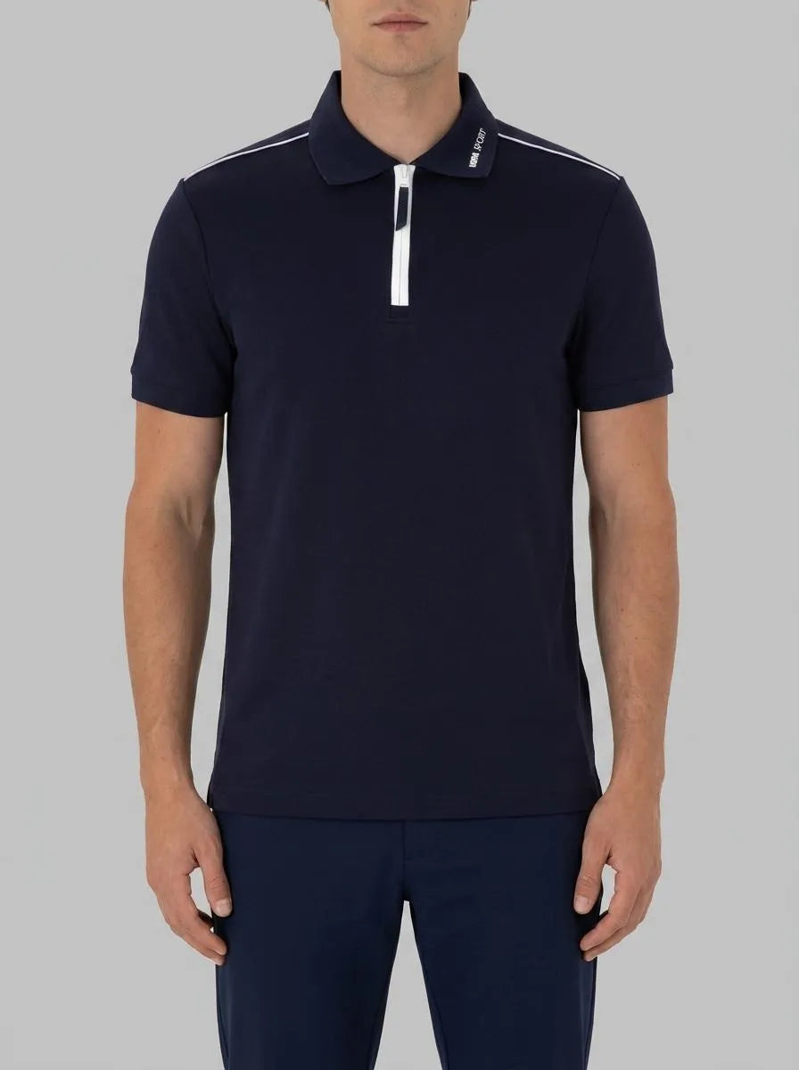 U.S. Polo Assn. Navy Men Navy Polo Shirt SKU: G081SZ0110 2102964_VR033 Image 00