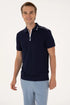 U.S. Polo Assn. Navy Blue Men Navy Blue Regular Fit Polo Shirt SKU: G081SZ0110 2102964_VR033 Image 01