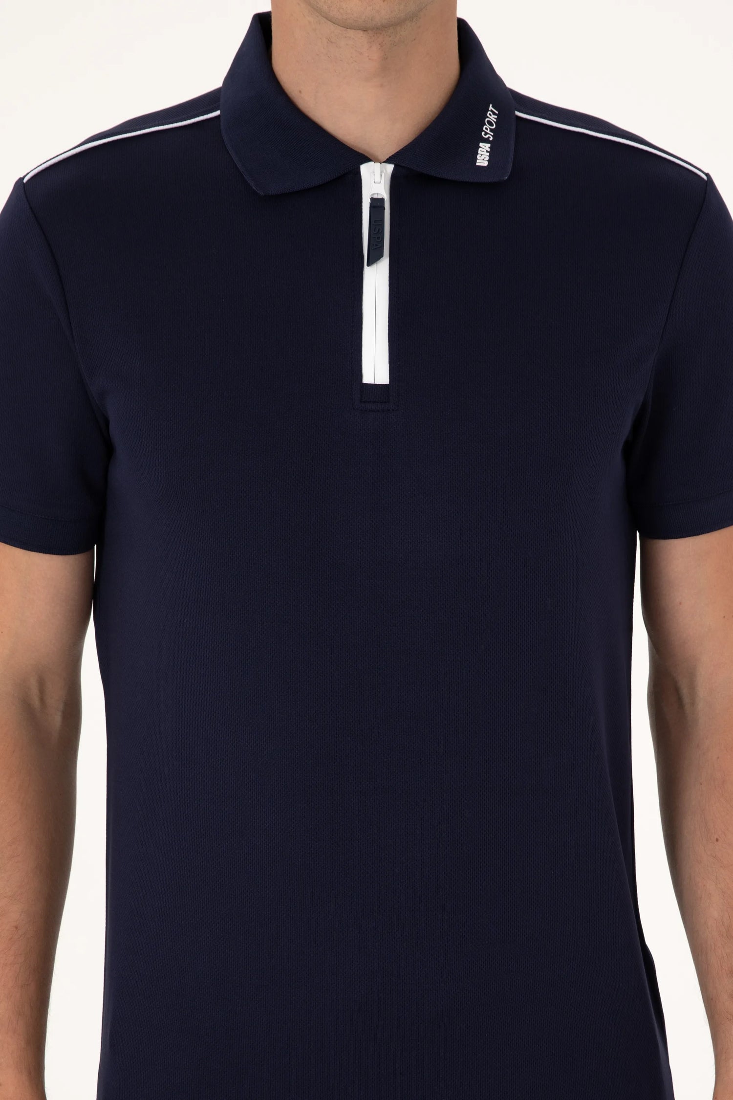U.S. Polo Assn. Navy Men Navy Polo Shirt SKU: G081SZ0110 2102964_VR033 Image 06
