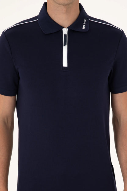 U.S. Polo Assn. Navy Men Navy Polo Shirt SKU: G081SZ0110 2102964_VR033 Image 06