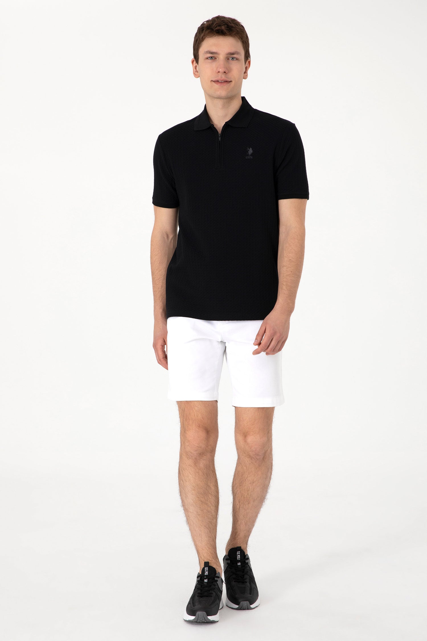 U.S. Polo Assn._Black Polo Shirt_G081SZ0110 2102984_VR046_04