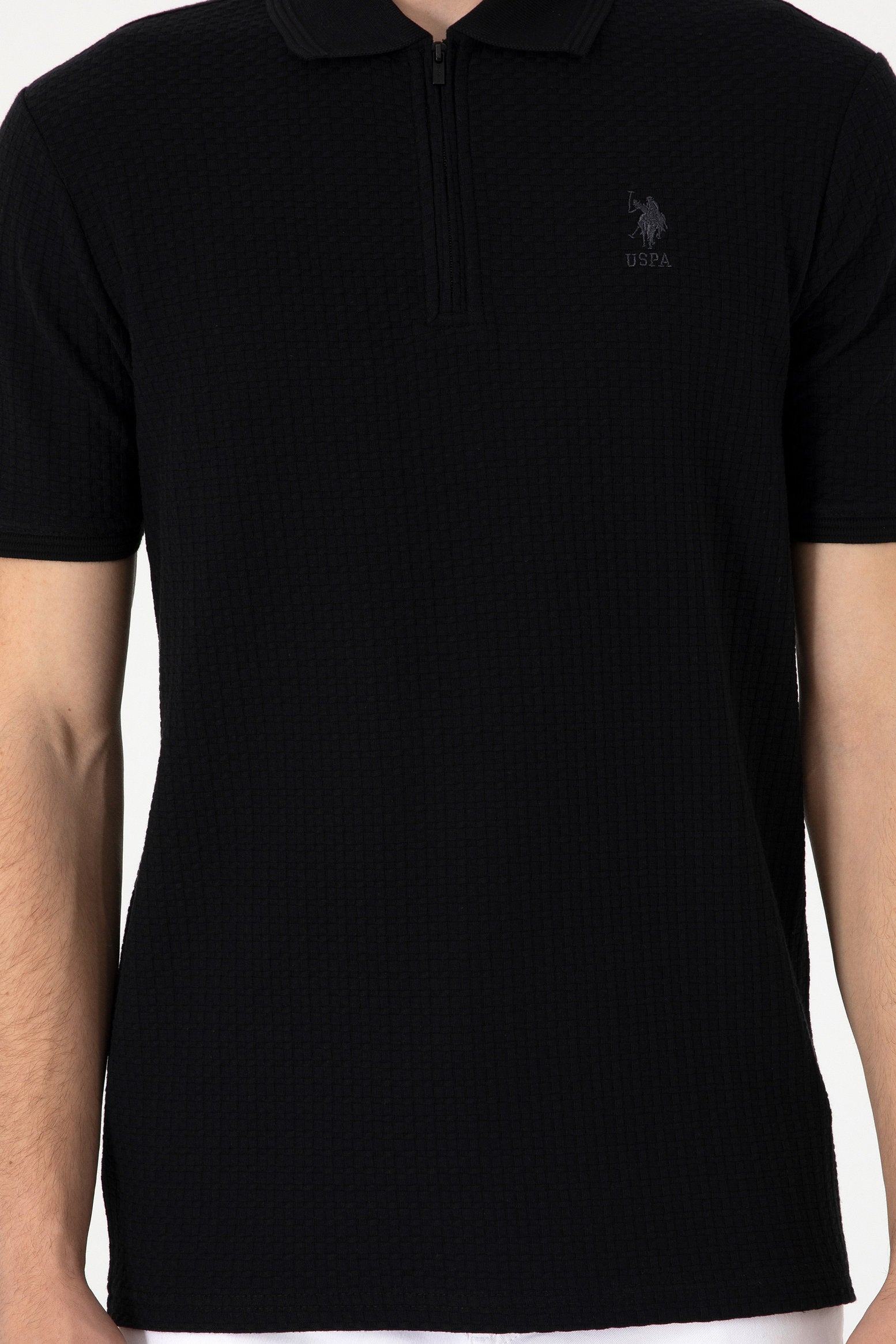 U.S. Polo Assn._Black Polo Shirt_G081SZ0110 2102984_VR046_06