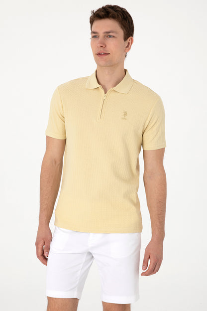 U.S. Polo Assn._Light Khaki Polo Shirt_G081SZ0110 2102984_VR183_03