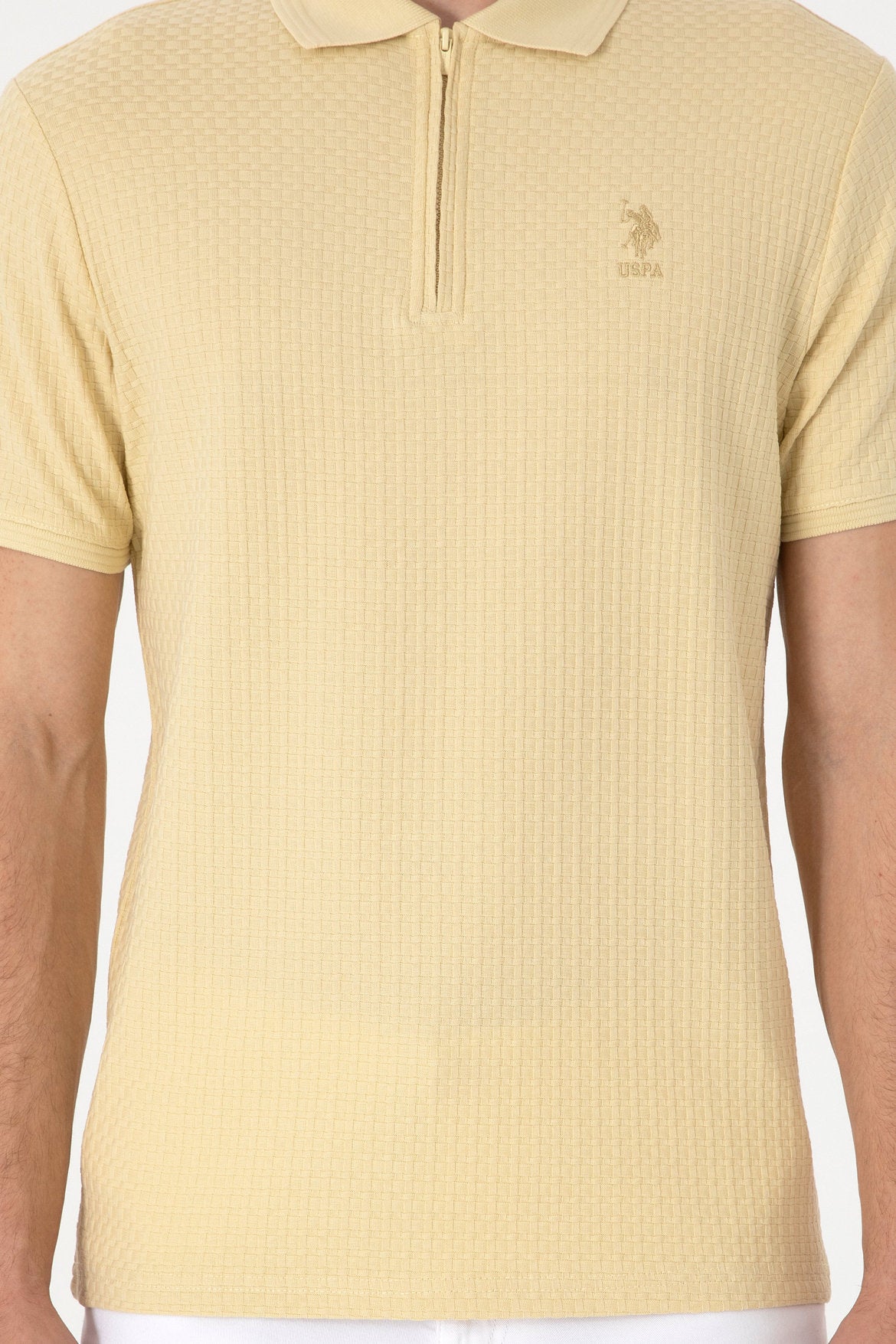 U.S. Polo Assn._Light Khaki Polo Shirt_G081SZ0110 2102984_VR183_06