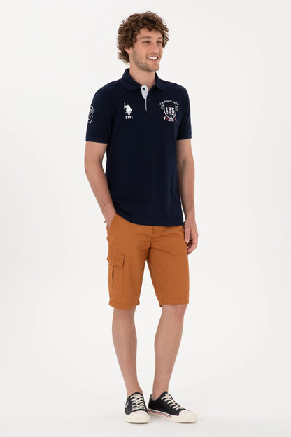 U.S. Polo Assn. Navy Men Navy Polo Shirt SKU: G081SZ0110 2103738_VR033 Image 04