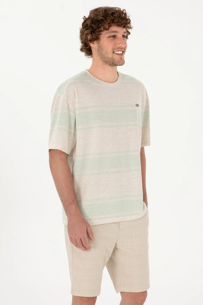 U.S. Polo Assn. Water Green Men Water Green T-Shirt SKU: G081SZ0110 2104020_VR048 Image 03